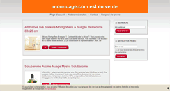 Desktop Screenshot of monnuage.com